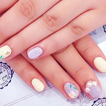3ɃIXX̃lC/spring girly nail 
